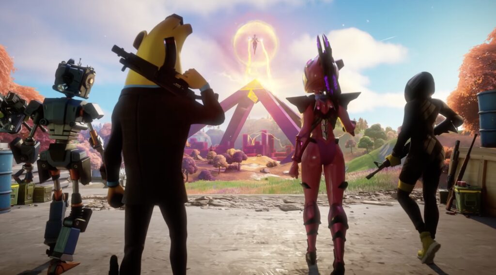 Fortnite Chapitre 2, The End // Source : YouTube/Fortnite FR Fortnite Chapitre 2, The End // Source : YouTube/Fortnite FR