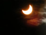 Éclipse solaire partielle. // Source : Flickr/CC/David Paleino (photo recadrée) Éclipse solaire partielle. // Source : Flickr/CC/David Paleino (photo recadrée)