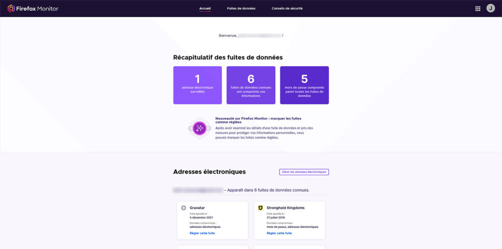 Firefox Monitor Firefox Monitor