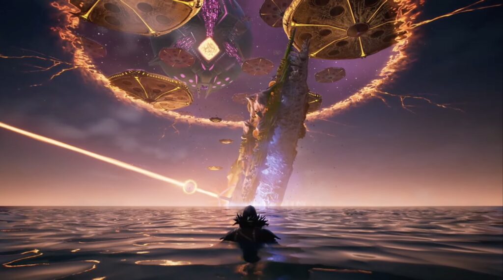 L'événement The end de Fortnite a duré environ 10 minutes // Source : YouTube/Fortnite
