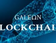 Le logo de Galeon avec une blockchain // Source : Galeon Le logo de Galeon avec une blockchain // Source : Galeon