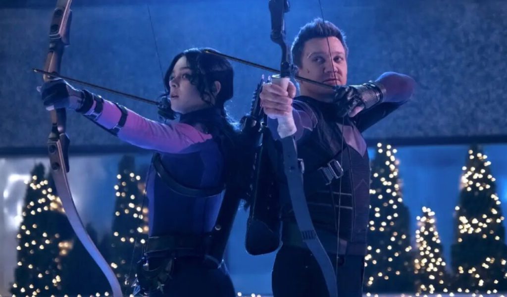 Kate Bishop et Clint Barton dans Hawkeye. // Source : Marvel/Disney+