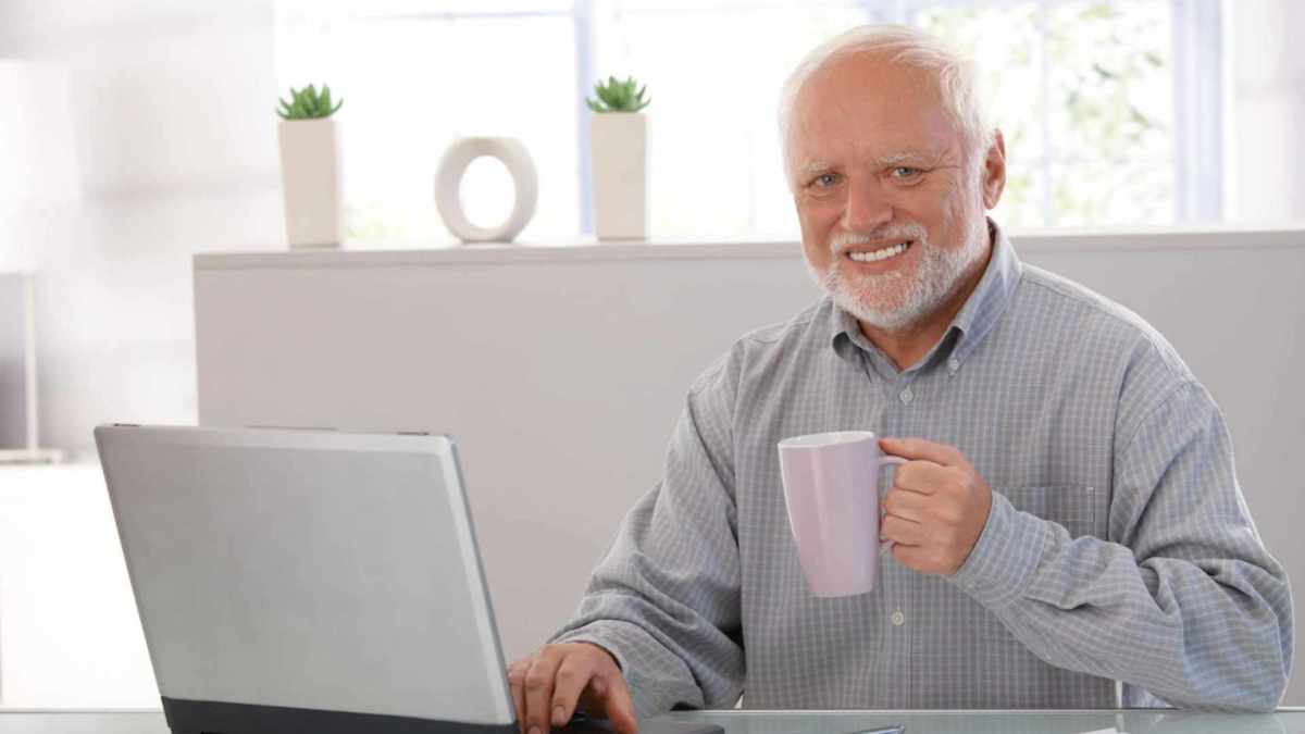 Le télétravail c'est sympa // Source : Know Your Meme Le télétravail c'est sympa // Source : Know Your Meme