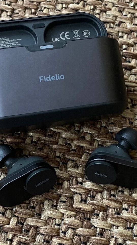 Les écouteurs Philips Fidelio T1 // Source : Maxime Claudel pour Numerama Les écouteurs Philips Fidelio T1 // Source : Maxime Claudel pour Numerama