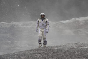 Matthew McConaughey in INTERSTELLAR, from Paramount Pictures and Warner Brothers Entertainment. Matthew McConaughey in INTERSTELLAR, from Paramount Pictures and Warner Brothers Entertainment.