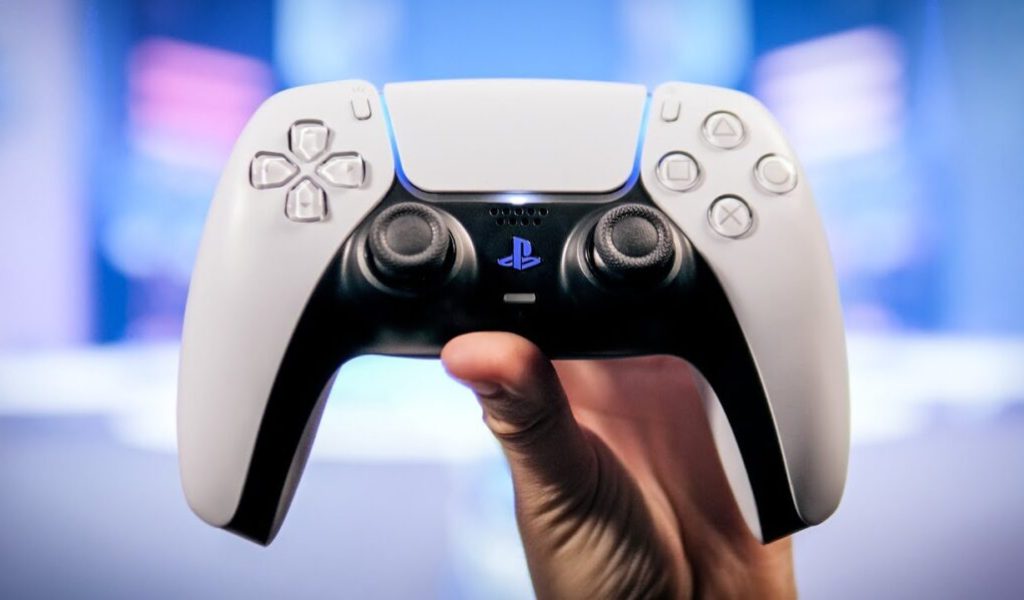 La manette de la PS5. // Source : Numerama La manette de la PS5. // Source : Numerama