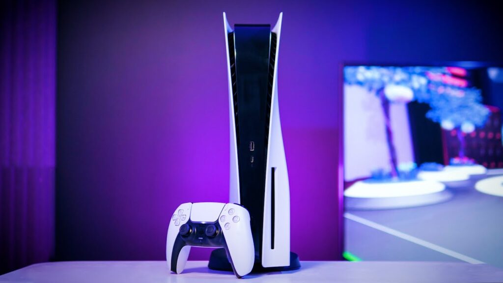 La PS5 // Source : Louise Audry pour Numerama La PS5 // Source : Louise Audry pour Numerama