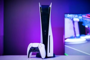 La PS5 // Source : Louise Audry pour Numerama La PS5 // Source : Louise Audry pour Numerama