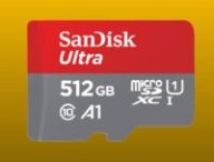 La microSD SanDisk Ultra 512 Go // Source : Amazon La microSD SanDisk Ultra 512 Go // Source : Amazon