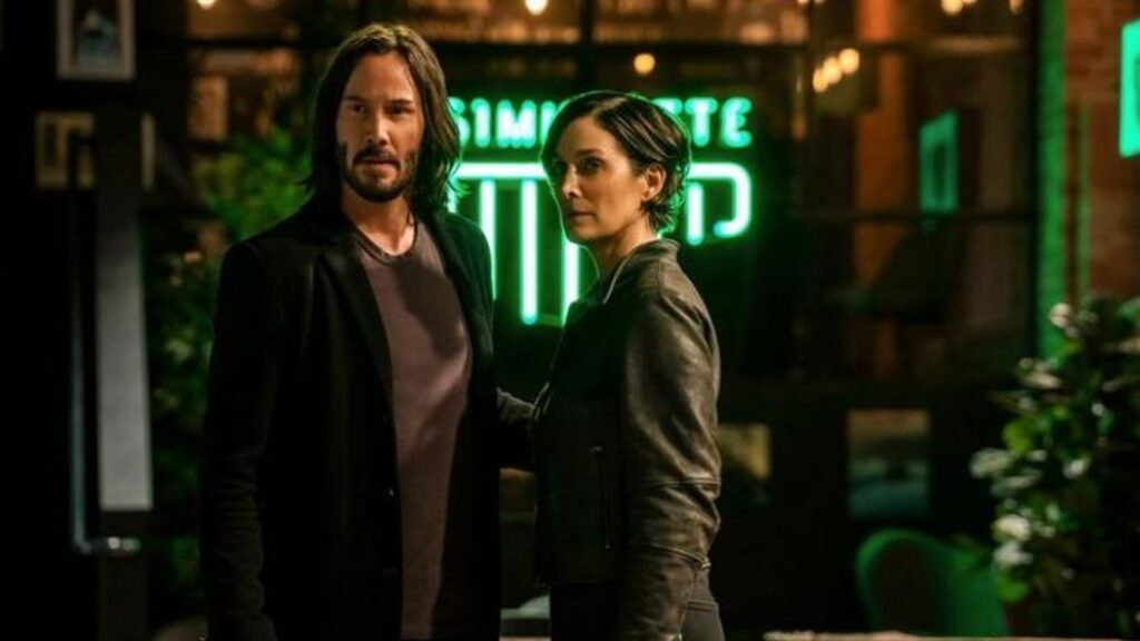 Néo et Trinity sont de retour dans Resurrections. // Source : Warner/Matrix 4 Néo et Trinity sont de retour dans Resurrections. // Source : Warner/Matrix 4