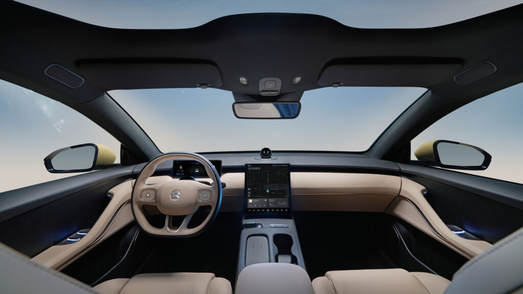 intérieur NIO ET5 // Source : Nio
