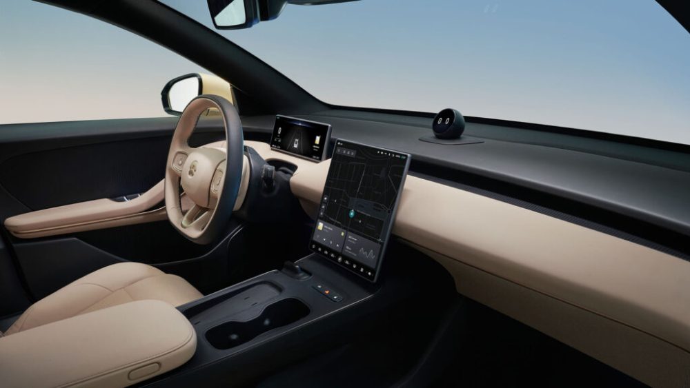 Intérieur du Nio ET5 // Source : Nio Intérieur du Nio ET5 // Source : Nio