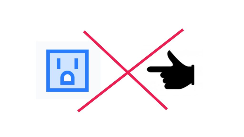Un schéma explicatif de ce qu'il ne faut pas faire avec une prise électrique // Source : Illustration faite par un non-professionnel Un schéma explicatif de ce qu'il ne faut pas faire avec une prise électrique // Source : Illustration faite par un non-professionnel
