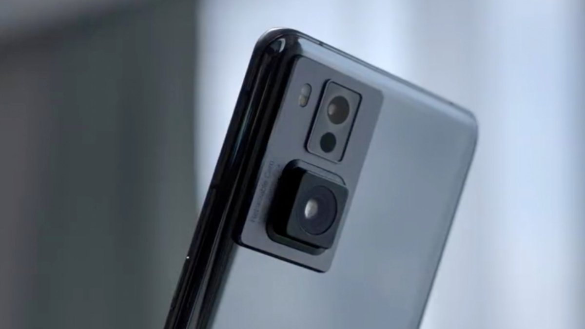 La caméra rétractable pour smartphone d'Oppo // Source : Oppo La caméra rétractable pour smartphone d'Oppo // Source : Oppo
