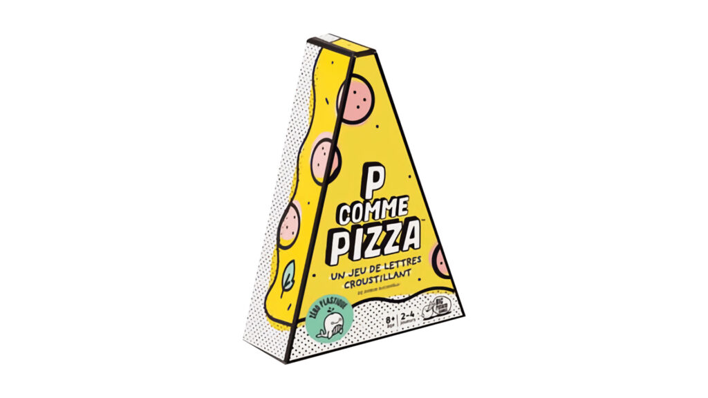 Le jeu P comme pizza. // Source : Big Potato Game Le jeu P comme pizza. // Source : Big Potato Game