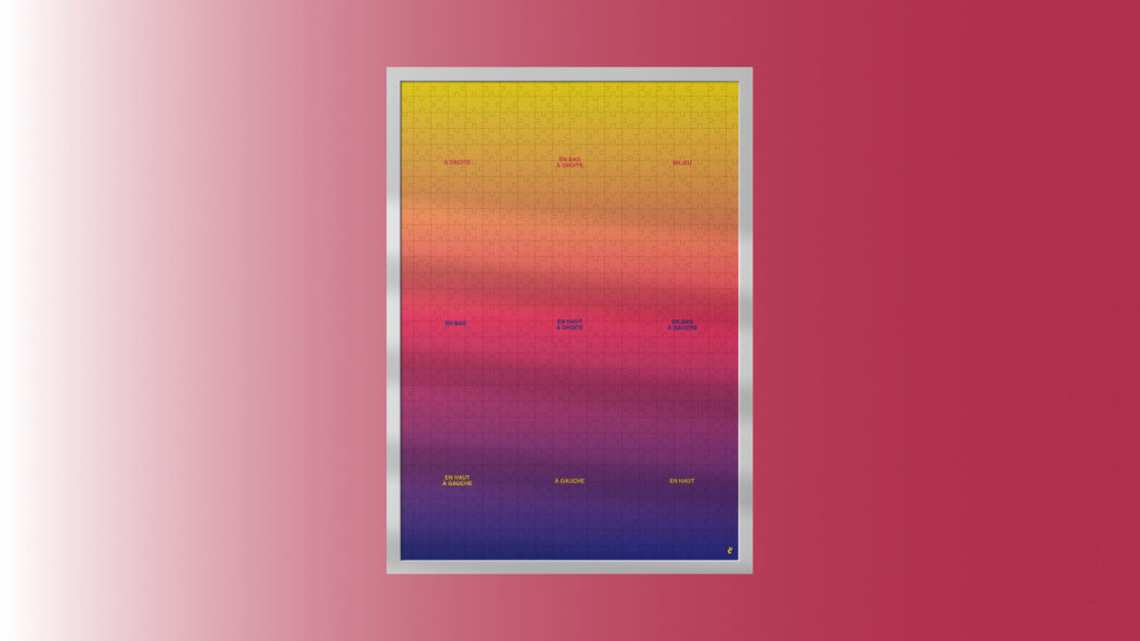 Un puzzle pour le prochain confinement ;) (qui a dit ça ?) // Source : pieceandlove Un puzzle pour le prochain confinement ;) (qui a dit ça ?) // Source : pieceandlove