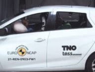 Crash-test de la Renault Zoé // Source : Euro NCAP