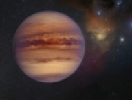 Une vue d'artiste de planète vagabonde // Source : ESO/M. Kornmesser Une vue d'artiste de planète vagabonde // Source : ESO/M. Kornmesser