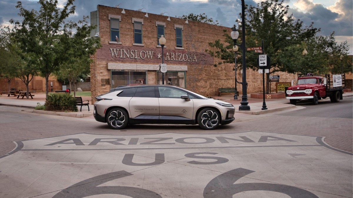 Faraday Future FF91 en test // Source : Faraday Future Faraday Future FF91 en test // Source : Faraday Future