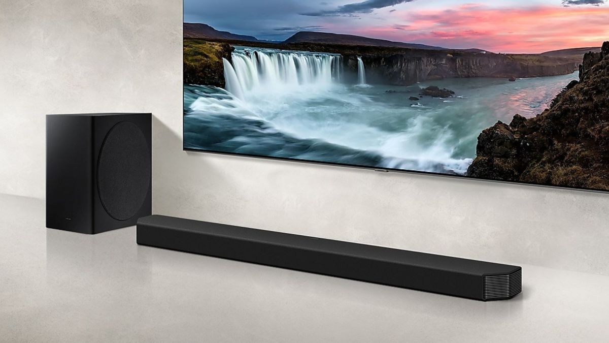La barre de son Samsung HW-Q900A // Source : Samsung La barre de son Samsung HW-Q900A // Source : Samsung