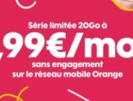 Le forfait mobile 20 Go // Source : Sosh. Le forfait mobile 20 Go // Source : Sosh.