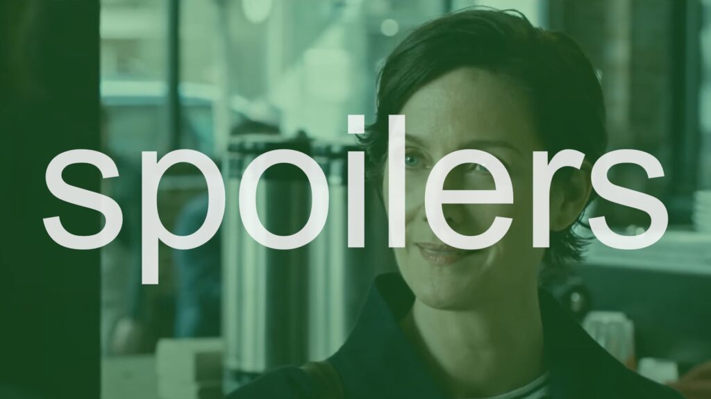 Un carton Spoiler, parce qu'on va spoiler. Un carton Spoiler, parce qu'on va spoiler.