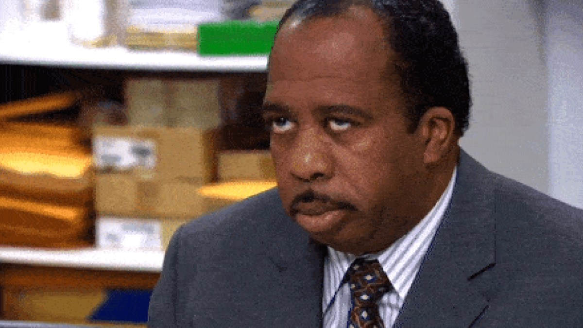 Stanley dans The Office // Source : Capture d'écran Netflix Stanley dans The Office // Source : Capture d'écran Netflix