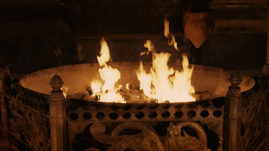 The Witcher feu de cheminée The Witcher feu de cheminée