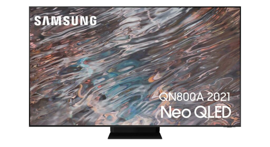 La TV Samsung QE65QN800A Neo QLED 8K. La TV Samsung QE65QN800A Neo QLED 8K.