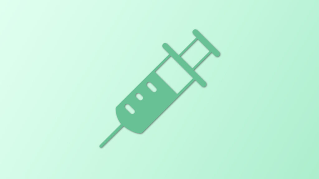 Le vaccin se fait généralement par une injection intramusculaire. // Source : Nino Barbey pour Numerama Le vaccin se fait généralement par une injection intramusculaire. // Source : Nino Barbey pour Numerama