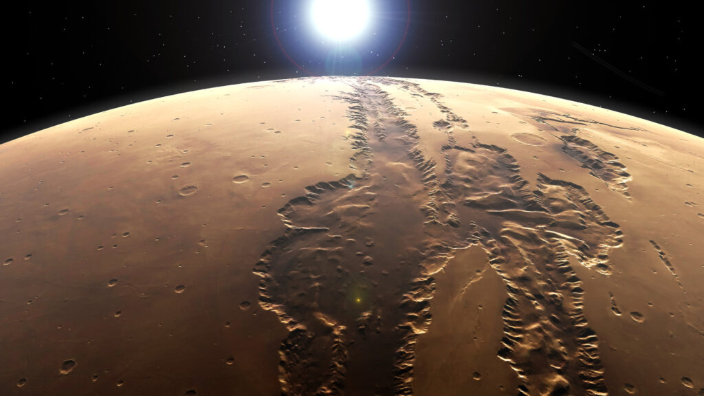 Valles Marineris. // Source : Flickr/CC/Kevin Gill Valles Marineris. // Source : Flickr/CC/Kevin Gill