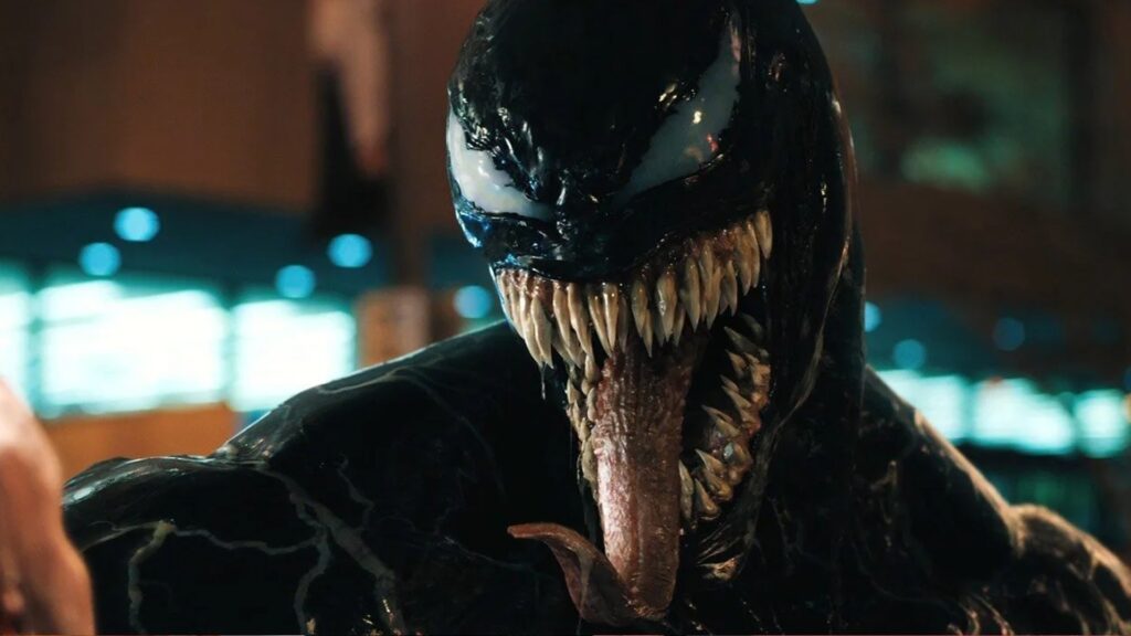 Venom, dans le film de Sony. // Source : Sony Venom, dans le film de Sony. // Source : Sony