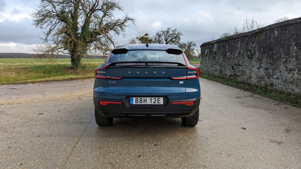 Essai du Volvo C40 // Source : Raphaelle Baut pour Numerama