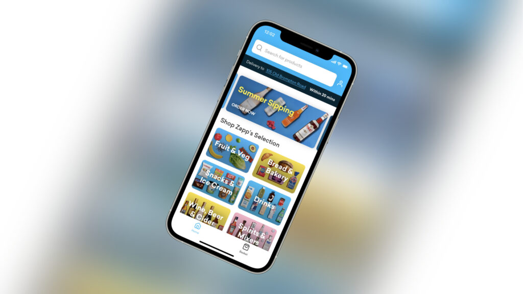 L'application de Zapp, nouvellement arrivé en France // Source : Zapp L'application de Zapp, nouvellement arrivé en France // Source : Zapp
