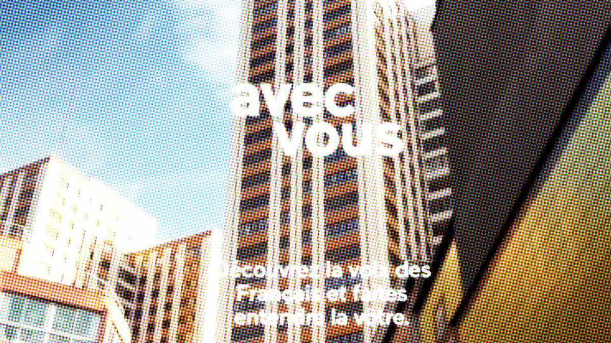 Le site « avecvous2022 » // Source : Capture d'écran Numerama Le site « avecvous2022 » // Source : Capture d'écran Numerama
