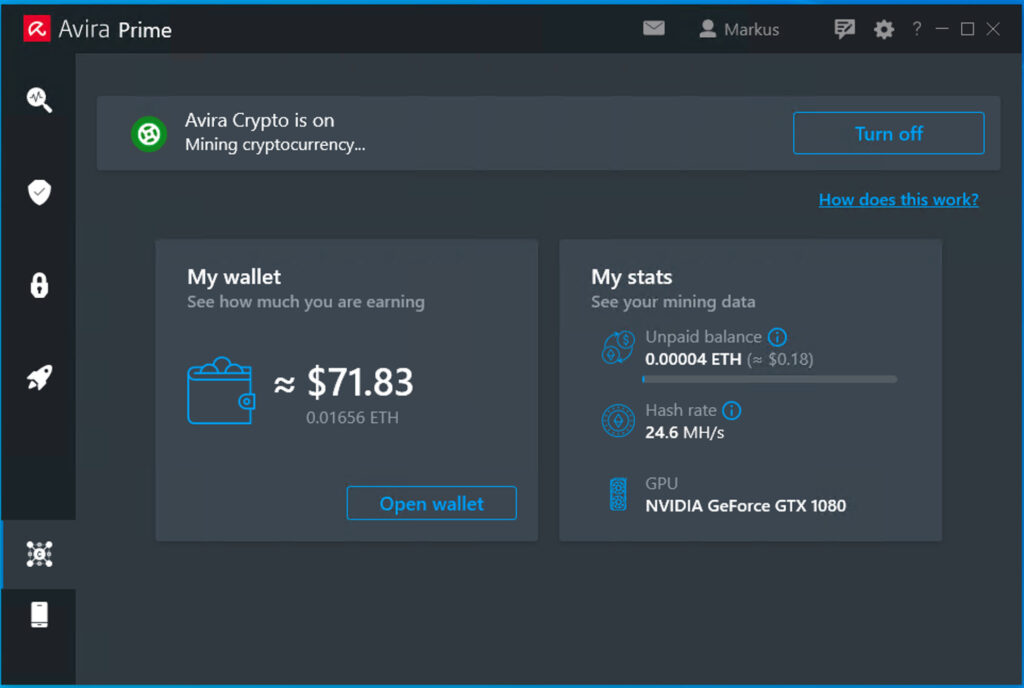 Avira crypto