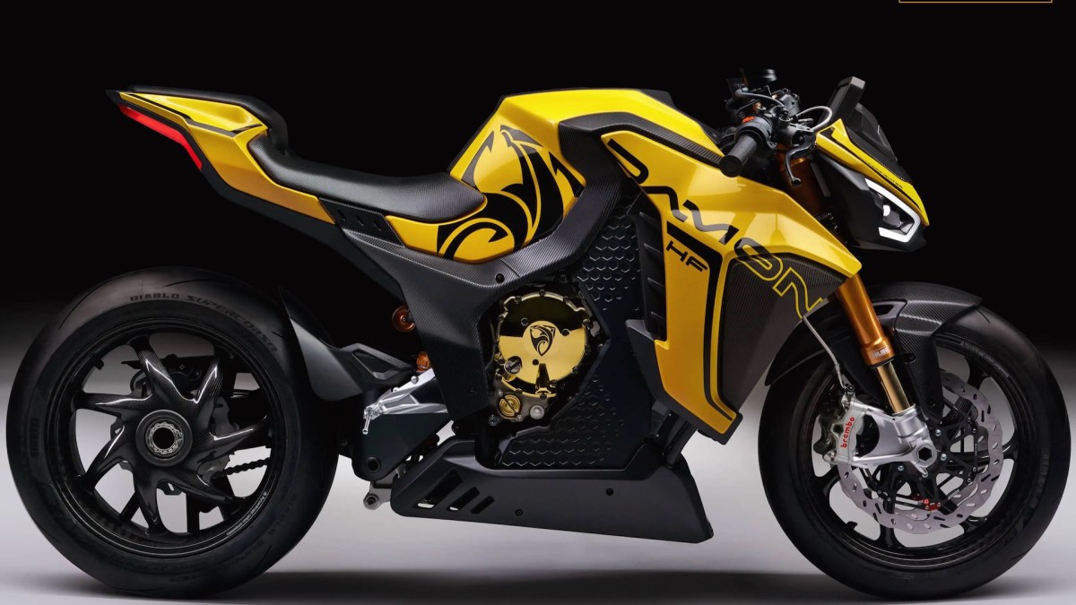 HyperFighter Colossus // Source : Damon Motorcycles HyperFighter Colossus // Source : Damon Motorcycles