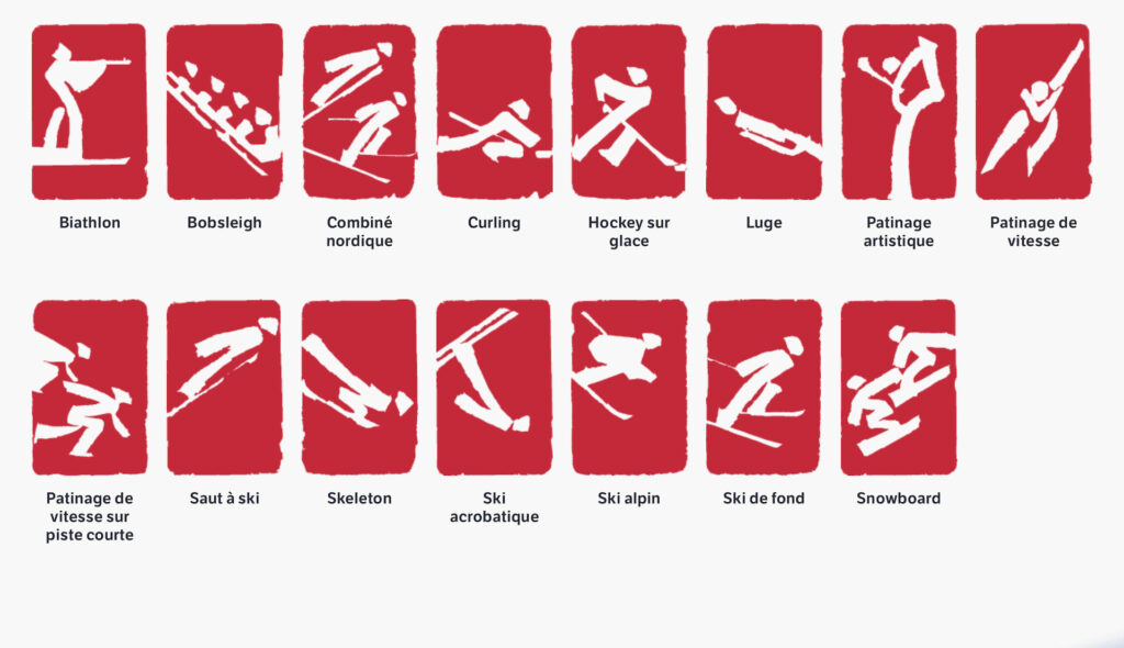 Le programme des JO d'hiver 2022 // Source : JO Le programme des JO d'hiver 2022 // Source : JO