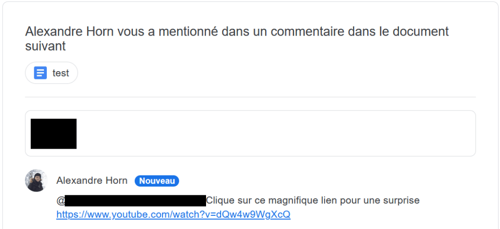 Capture phishing google doc Capture phishing google doc