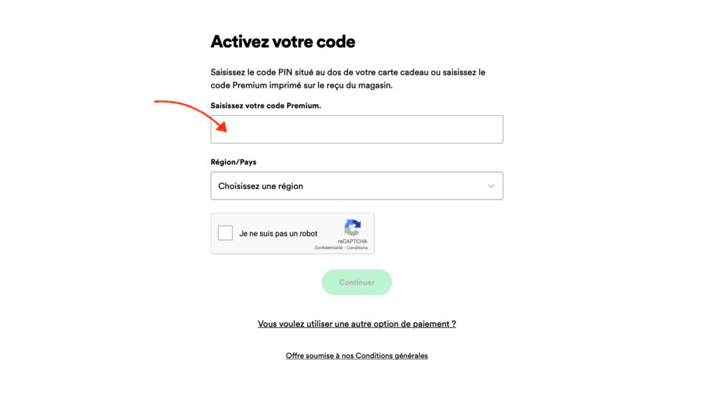 Tapez votre code juste ici. // Source : Capture d'écran Spotify Tapez votre code juste ici. // Source : Capture d'écran Spotify