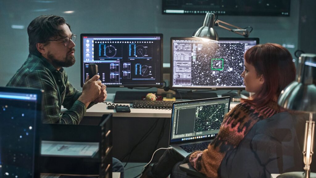 Don't Look Up est sur Netflix depuis le 24 décembre 2021. // Source : Netflix Don't Look Up est sur Netflix depuis le 24 décembre 2021. // Source : Netflix