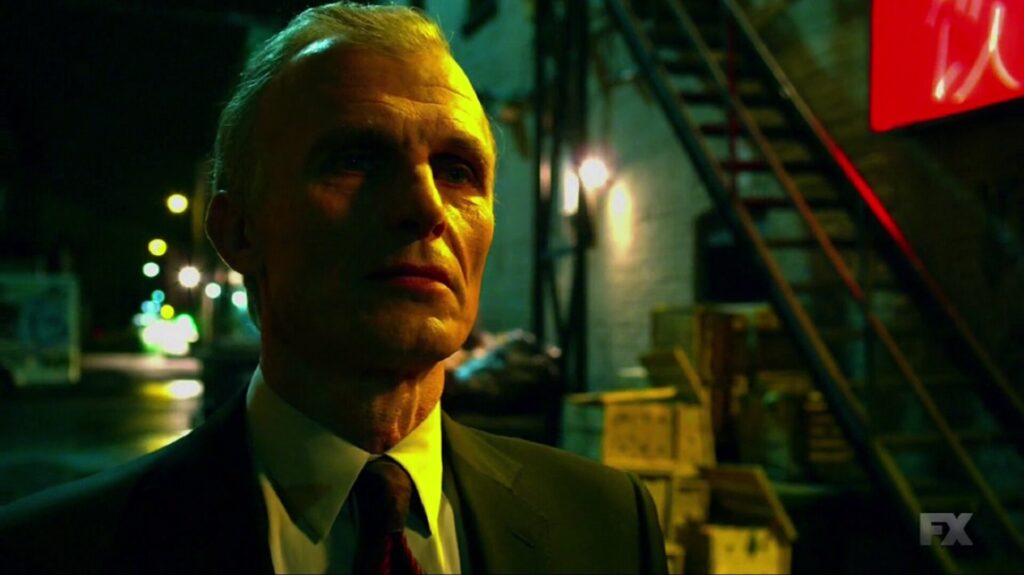 Un exemple d'effet "orange and teal" dans la première saison de The Strain // Source : FX Un exemple d'effet "orange and teal" dans la première saison de The Strain // Source : FX