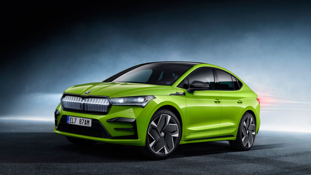Skoda Enyaq Coupé RS iV // Source : Skoda Skoda Enyaq Coupé RS iV // Source : Skoda