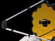 Extrait d'une animation sur le déploiement du miroir primaire du JWST. // Source : NASA's Goddard Space Flight Center Conceptual Image Lab
