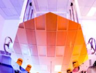 Segment du JWST (unité de conception). // Source : Drew Noel via Flickr (photo recadrée) Segment du JWST (unité de conception). // Source : Drew Noel via Flickr (photo recadrée)
