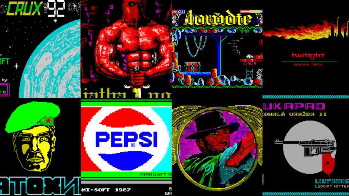 Vous pouvez jouer à des jeux vidéo des années 80 développés derrière le rideau de fer // Source : Centre slovaque du design Vous pouvez jouer à des jeux vidéo des années 80 développés derrière le rideau de fer // Source : Centre slovaque du design
