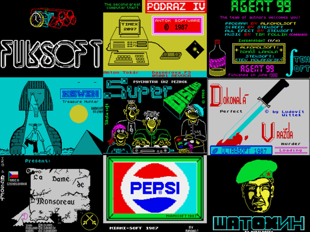 Les graphismes délicieusement retro des jeux slovaques des années 80 // Source : Centre slovaque du design Les graphismes délicieusement retro des jeux slovaques des années 80 // Source : Centre slovaque du design