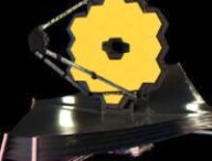 Le JWST dans l'espace, vue d'artiste. // Source : NASA's Goddard Space Flight Center