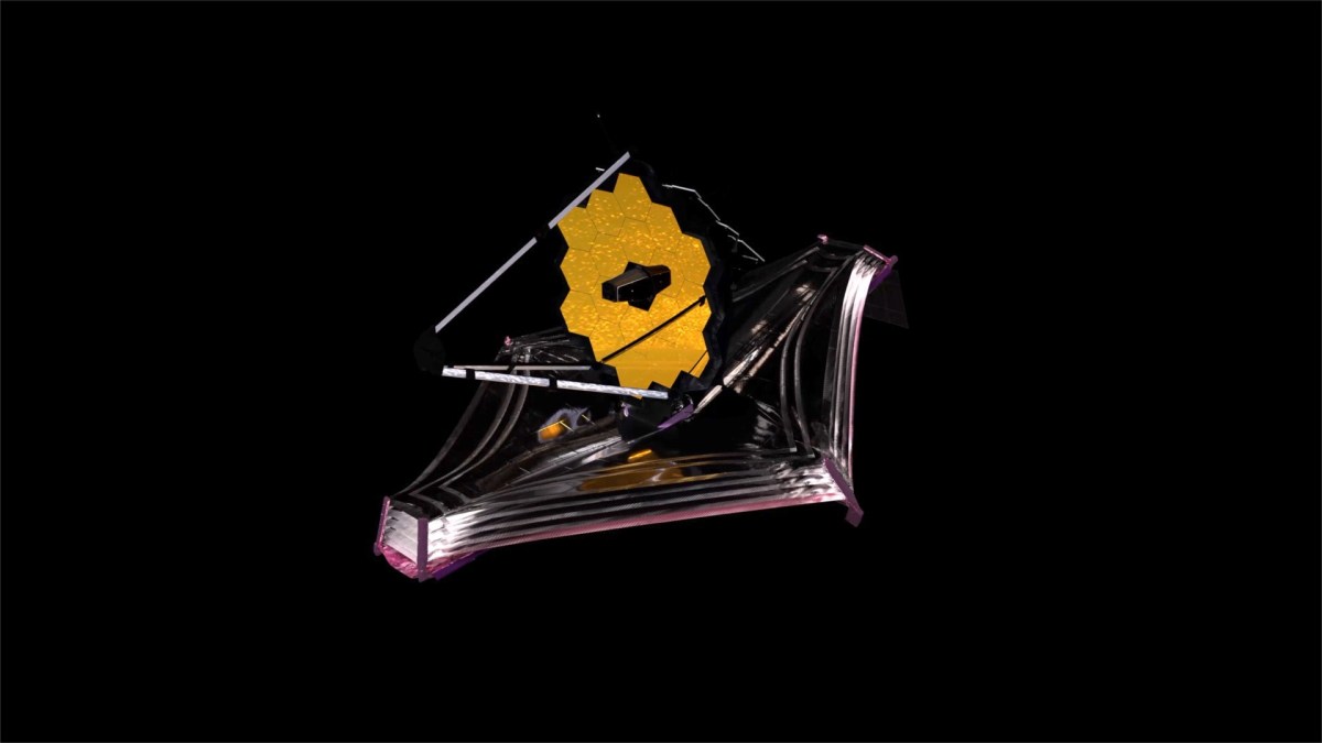 Représentation du JWST. // Source : NASA's Goddard Space Flight Center Conceptual Image Lab Représentation du JWST. // Source : NASA's Goddard Space Flight Center Conceptual Image Lab