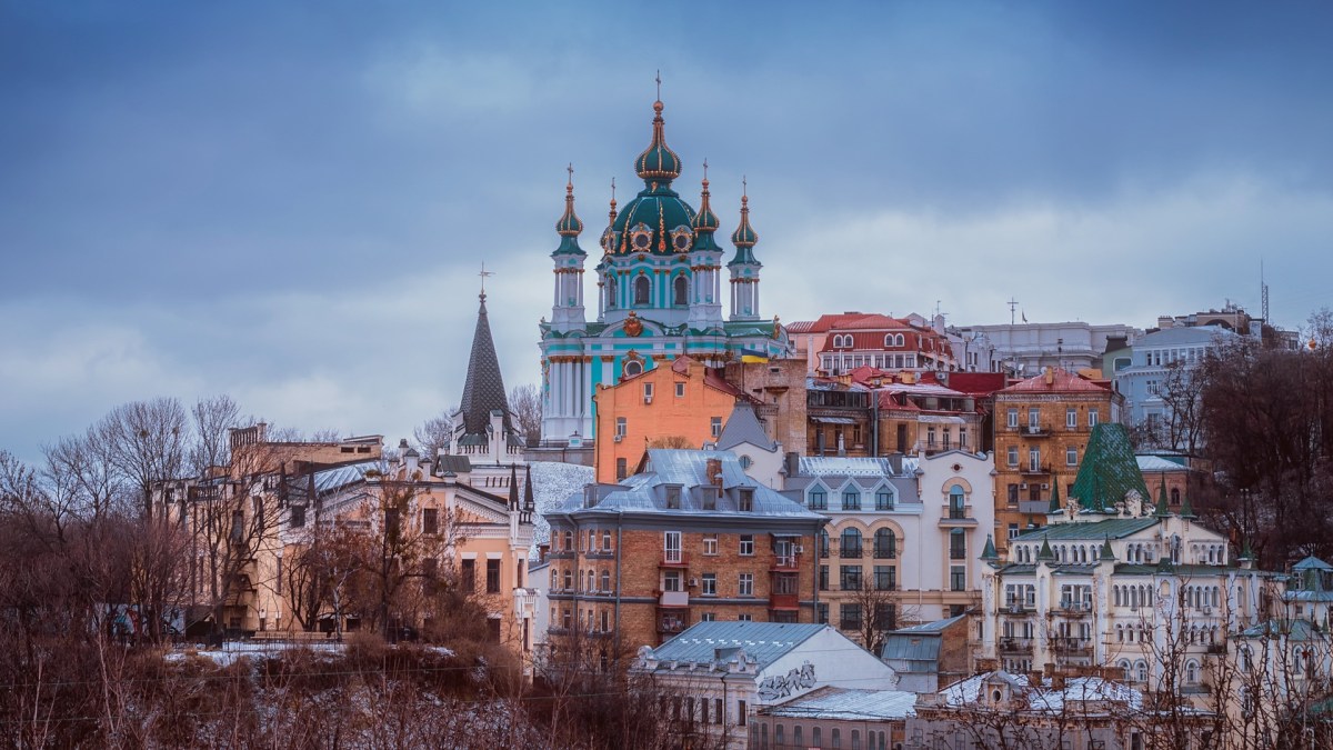 Quartier de Podliv à Kiev, en Ukraine // Source : David Mark par Pixabay Quartier de Podliv à Kiev, en Ukraine // Source : David Mark par Pixabay